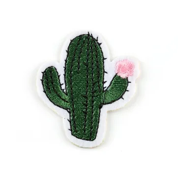 22PCS Mielas Siuvinėjimas Cactus Modelio Lopai Geležies ir Siūti-ant Pleistro Drabužių Maišą Kelnes Aplikacijos Lipduką 