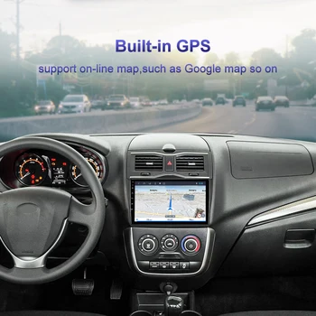 2DIN RAM 2G+ROM 32G Android 9.0 EITI Automobilio radijo Grotuvas GPS DVD Navigacija, Multimedija Už 
