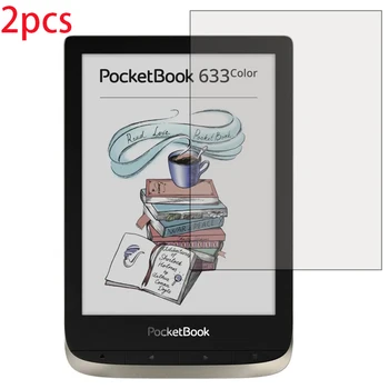 2VNT 6 colių stiklo Kino ekrano apsaugos PocketBook 633 Spalva pb633 Ebook reader Ereader