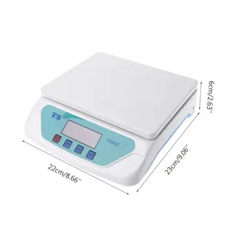 30 kg/1g Elektroninės Svarstyklės su LCD Skaitmeninis Virtuvės Masto Maisto Balansas, Matavimo Svoris Masto