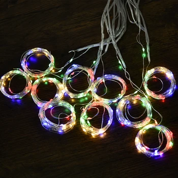 300 LED String Žibintai Užuolaidų Kabo String Žibintai Patalpų Namuose, Vestuves Sienų Dekoras Lempos Nuotolinio Valdymo Aksesuaras Amatų