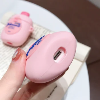 3D Mielas Mini Vonios Putos Kūdikių Losjonas Butelis Ausinių Priedai Bylas Dėl 