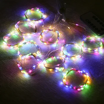 3M LED Užuolaidų Girlianda ant Lango USB String Žibintai Pasakų Girlianda Nuotolinio Valdymo naujieji Metai, Kalėdiniai Papuošalai, Namų Kambarys