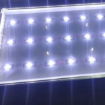 3V SMD Lemputė Karoliukai su Optinis Objektyvas Fliter už 32-65 colių LED TELEVIZORIŲ Remontas(50pcs 3V)