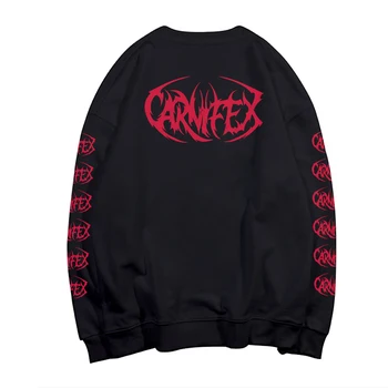 4 dizaino vilkas deathcore grupė Carnifex Pollover Palaidinukė roko hoodie sunkiųjų metalų sudadera rokeris streetwear, vilnos Viršutiniai drabužiai