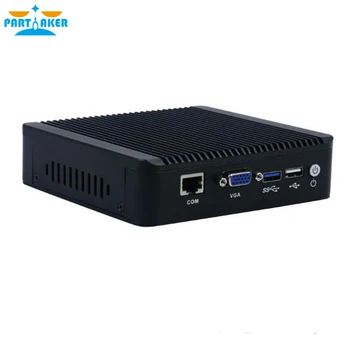 4*Intel Gigabit Lan Prievadas Quad Core J1900 Mini PC Firewall Serverio PC palaiko 3G/4G PARTAKER I1