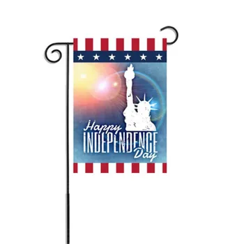 45cmx30cm Nepriklausomybės Diena Sodo Banner Vėliavos Aukštos Kokybės liepos 4-osios Apdailos Poilsio Namų Dekoro Poliesteris Kabo Reklama