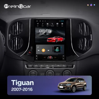 4G RAM Vertikalus ekranas, android 10.0 sistemos automobilių gps multimedia vaizdo radijo grotuvas brūkšnys Volkswagen Tiguan navigaton stereo
