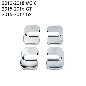 4pcs Nerūdijančio Plieno, Automobilių Durų spynos Lipduku Padengti Atveju Morris Garažas 2010-2018 m. MG6-2017 MG GS 2016 GT Auto Interjeras