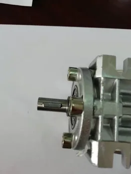 5:1-80:1 NRV30 veleno įvesties sliekinių pavarų reduktorius, įėjimo skylės diametras 9mm išėjimo skylę kaip 14mm, ranka skriejikas turbina reduktorius