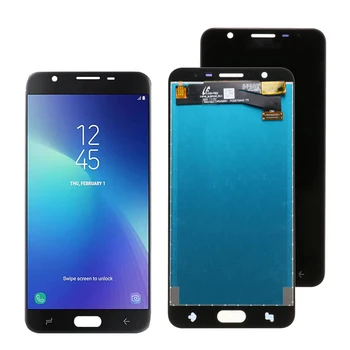 5.5 colių Originalus LCD Samsung Galaxy J7 Prime 2 2018 SM-G611 G611F/M, LCD Ekranas+Touch Ekranas skaitmeninis keitiklis Asamblėjos Pakeitimo