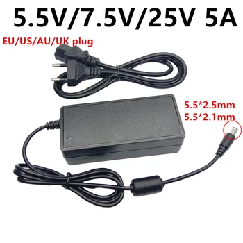 5.5 V 7.5 V 25V 5A universalūs KINTAMOSIOS ir nuolatinės SROVĖS adapteris, tiekimas 5.5V5A 7.5V5A 25V5A adapteris 220V-5.5 7.5 25 voltų ac/dc adaptador