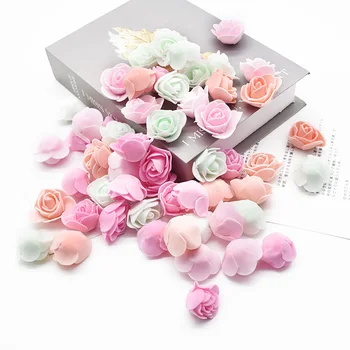 500 detalių didmeninė Burbulas gėlių meškiukas rožių PUTŲ Netikrą namų dekoro priedai vestuvių dekoratyvinės gėlės, vainikai