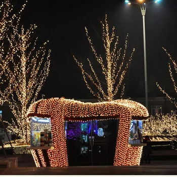 50M 400 LED Šviesos Eilutę Pasakų Žibintai Aišku Kabelis su 8 Šviesos Efektai Idealiai tinka Kalėdos, Kalėdos Šalis Vestuvių