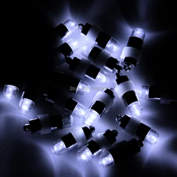 50pcs*Mažas baterijomis, LED Balionas Šviesos, atsparus Vandeniui LED Šalies Žibintai, LED Popieriaus Žibintų Lempos, Vazos Kaljanas Apdaila