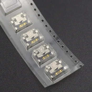 50pcs Micro USB Jungtis Moteris 7 pin Įkrovimo Lizdas Samsung 