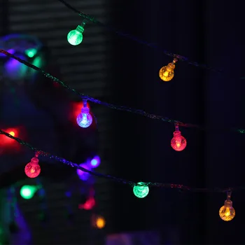 5M 10M, 20M 30M 50M Kalėdų Žiburiai, Lauko vidaus LED Lempos String Žibintai Sodo Dekoracija Namuose Šalis Vestuvių Atostogų Šviesos