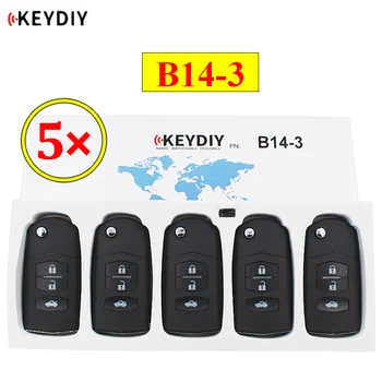 5vnt/daug KEYDIY B serijos B14-3 3 mygtuką universalus KD nuotolinio valdymo KD200 KD900 KD900+ URG200 KD-X2 mini KD už Mazda stiliaus