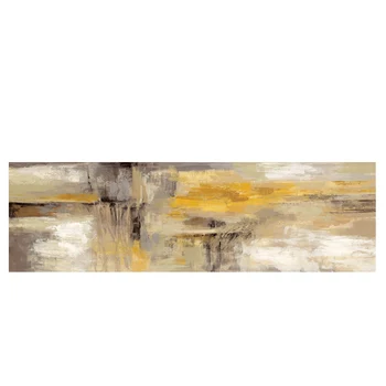 60X200cm Aukso Abstrakčiai Naftos tapyba ant Drobės Skandinavijos Plakatai ir Spausdina Sienos Meno Nuotrauką Kambarį Namo Apdaila
