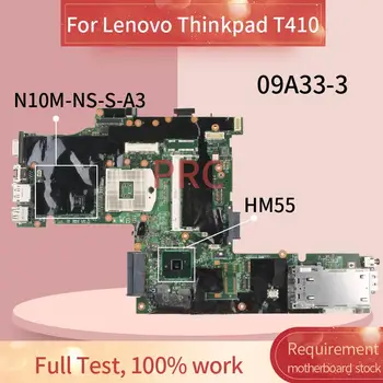 63Y1487 Lenovo Thinkpad T410 Nešiojamas plokštė 09A33-3 N10M-NS-S-A3 QM57 DDR3 Sąsiuvinis Mainboard