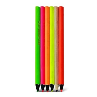 6pcs/set premium trikampis žymėjimo įrankis spalvų pieštukų drožtukas su aukštos kokybės ekologiškos medienos spalvų piešimo pieštuku M&G AWP398