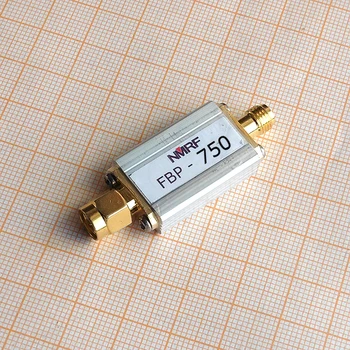 750 (720~790) MHz bandpass filtras, itin mažos apimties, SMA sąsaja