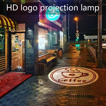 80w 100w Led gobo projektoriaus šviesos Sukasi Didelės raiškos lauko dinaminė gradientas reklamos projekcija parduotuvė langą