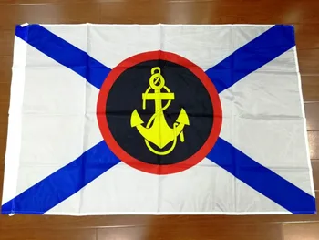 90*135cm rusijos kariuomenės karinių jūrų pėstininkai karinio jūrų laivyno vėliava