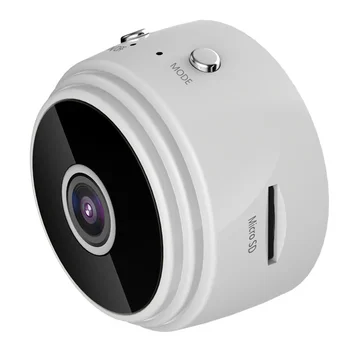 A9 Wifi IP P2P Mini Kamera Full HD 1080P Transporto priemonės fotoaparato infraraudonųjų SPINDULIŲ Naktinio Matymo Mikro Kamera, Belaidis Judesio Jutiklis vaizdo Kamera DVR
