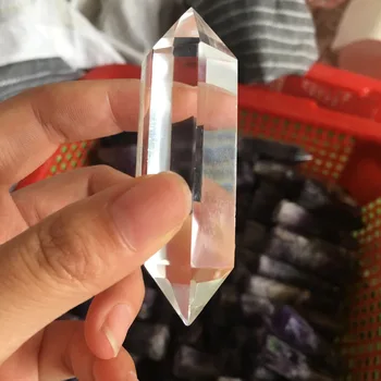 AAA+ natūralus kvarco kristalas crystal clear lazdelė taškas gydomųjų akmenų