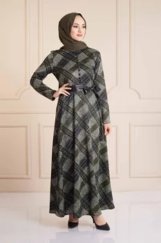 Abaja Turkijos Musulmonų Mados Suknelė, Hijab Amerikos Islamo Drabužių Afrikos Suknelės Moterims De Moda 2020 Prabangos