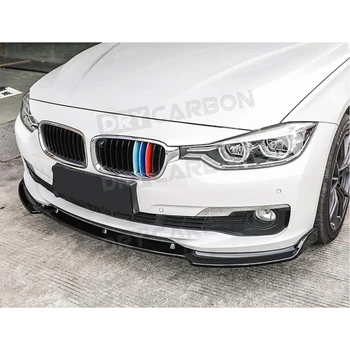 ABS Juoda Priekiniai Lūpų Spoileris BMW 3 Series F30 F35 Standartinis Bamperis 2012-2018 Galvos Bamperis Smakro Ant Automobilio Stiliaus