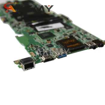 Akemy U36SD Plokštę Už ASUS U36S U36SG U44SG nešiojamas plokštė REV 2.1 Mainboard DDR3 Išbandyta, GERAI W/ i7 CPU