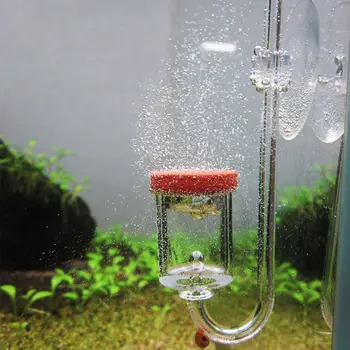Akvariumą CO2 Difuzorius Dioksido Difuzorius su U-Formos Vamzdelis, Jungiantis Žuvų Bakas Purkštukai Tiekimo Įranga, Vandens Augalai protas