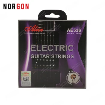 Alice Elektrinės Gitaros Stygos Lydinių Viela Anti-Rust 3 Specifikacijos Guitarra Dalys ir Reikmenys AE536 AE537