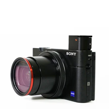 Aliuminio Filtras Adapterio Žiedas Sony RX100 M2 M3 M4 rx100m7 RX100M5 RX100M6 DSC-RX100VI RX100V RX100Vii objektyvo Kamera 40.5 MM uv