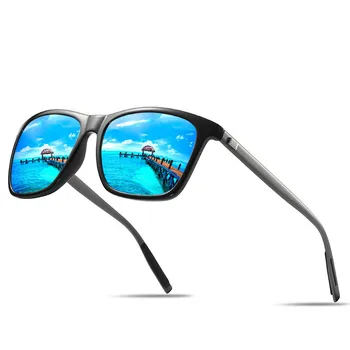 Aliuminio Poliarizuoti Akiniai nuo saulės Vyrams Poliarizuota Prekės Dizaineris Taškų Moterys Vyrai Vintage Akiniai Vairavimo Saulės Akiniai lunette soleil