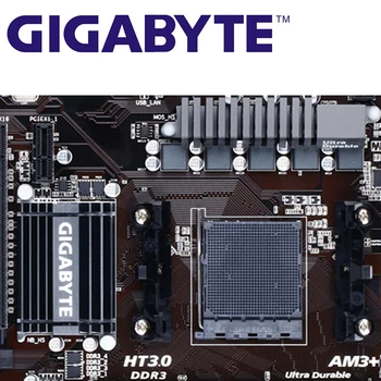 AM3 AM3+ AMD DDR3 DIMM Gigabyt GA-970A-DS3P Originalus pagrindinė Plokštė USB3.0 32G Gigabyt 970 970A-DS3P Darbalaukio Mainboard Lentos
