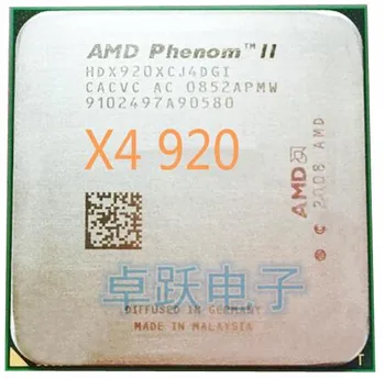 AMD Phenom II X4 920 2.8 GHz Quad-Core CPU Procesoriaus Lizdas AM2+ nemokamas pristatymas