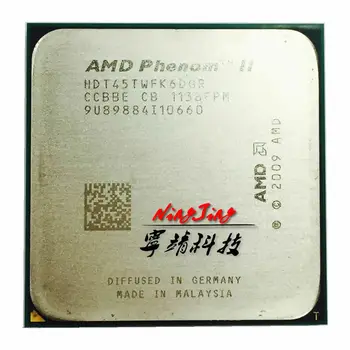 AMD Phenom II X6 1045T 1045 2.7 GHz six-core CPU Procesorius HDT45TWFK6DGR Socket AM3