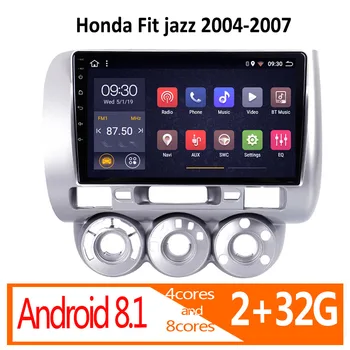 Android 2G+32G autoradio Honda Fit jazz 2004 2005 2006 2007 automobilio radijo coche auto garso stereo atoto DVD multimidia navigator