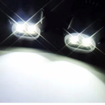 ANGRONG 2x 20W LED Žibintai Angel Eyes Halo Žiedas Lemputės Su Halogeninės Lemputės 6000K Balta BMW E90 E91 IGS 2009+