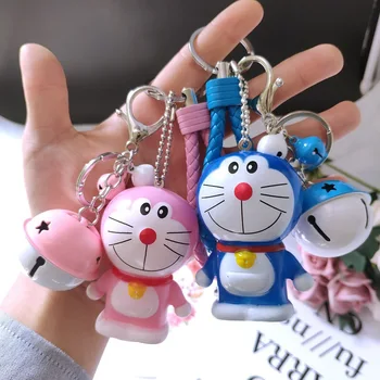 Animacinių Filmų Mielas Doraemon Keychains Vaikystės Anime Doraemon Key Chain Pakabukas Vaikams Maišelį Paketų Prižiūrėtojų Raktinę Dovanos Vaikams, Dovana Raktų Pakabukai