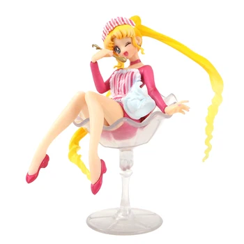 Anime 20 Sailor Moon Saldainių Tsukino Vaisių Parduotuvė Salonas Ver. PVC Veiksmų Skaičiai Žaislų Kolekcijos Modelis Lėlės Kalėdų Dovana