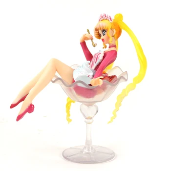 Anime 20 Sailor Moon Saldainių Tsukino Vaisių Parduotuvė Salonas Ver. PVC Veiksmų Skaičiai Žaislų Kolekcijos Modelis Lėlės Kalėdų Dovana