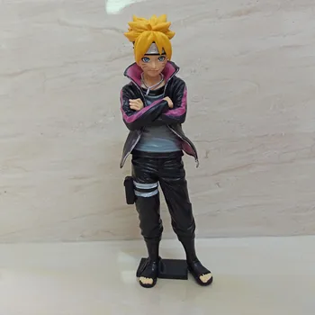 Anime Naruto Uzumaki Boruto PVC Veiksmų Skaičius, Kolekcionuojamos lėlės Modelio žaislas 24cm