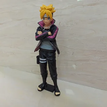 Anime Naruto Uzumaki Boruto PVC Veiksmų Skaičius, Kolekcionuojamos lėlės Modelio žaislas 24cm