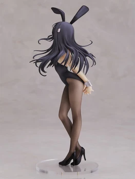 Aniplex Rascal Nėra Svajonė Bunny Mergina Senpai Sakurajima Mai Pav Anime Seksualių Merginų PVC Veiksmų Skaičiai Anime pav Modelis