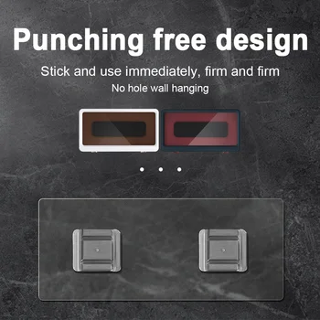 Anti-rūko Touch Screen Namų Vonios Lipni Dušo Punch-nemokamai Vandeniui Telefono dėklas Padaryti Iki Sienos, Sumontuoti Virtuvės Reikmenys
