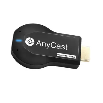 Anycast M2 Plius 1080P HDMI suderinamus TV Stick WiFi Ekranas Dongle TV Imtuvas Veidrodis Pasidalinti Ekraną, skirtą 